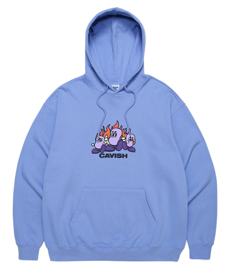 PUNCH BEANS HOODIE BLUE(CV2CFUM413A)