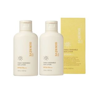 키즈 패밀리 워셔블 썬로션 120ml 2개