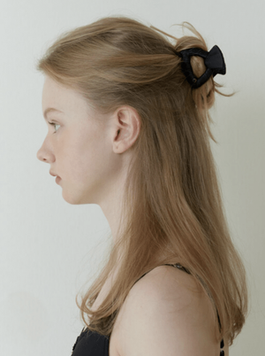 black cubic point hair claw