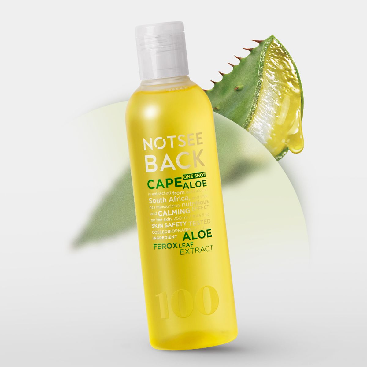 낫씨백(NOTSEEBACK) 원 샷 케이프 알로에 토너 250ml