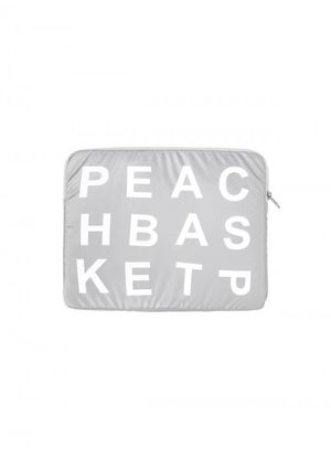 p.b laptop pouch (silver)