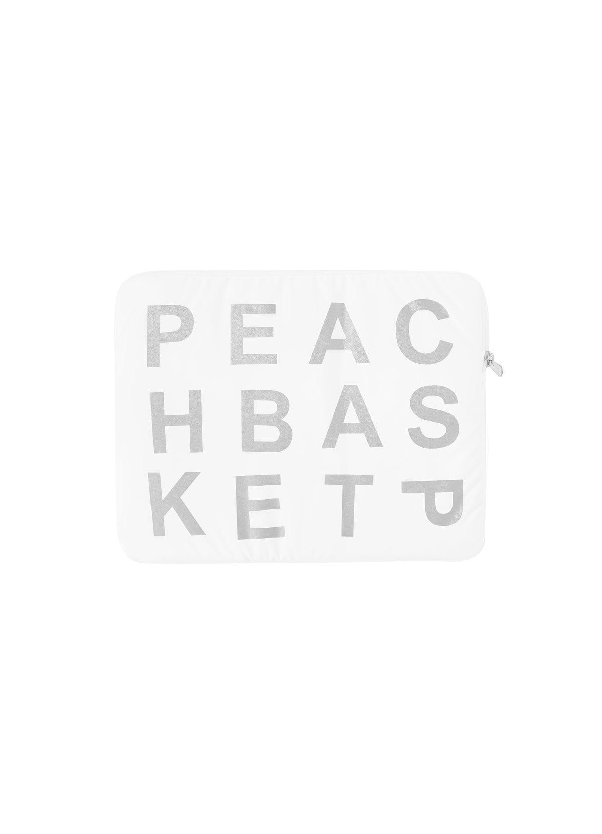 피치바스켓마켓(PEACH BASKET MARKET) p.b laptop pouch (white)