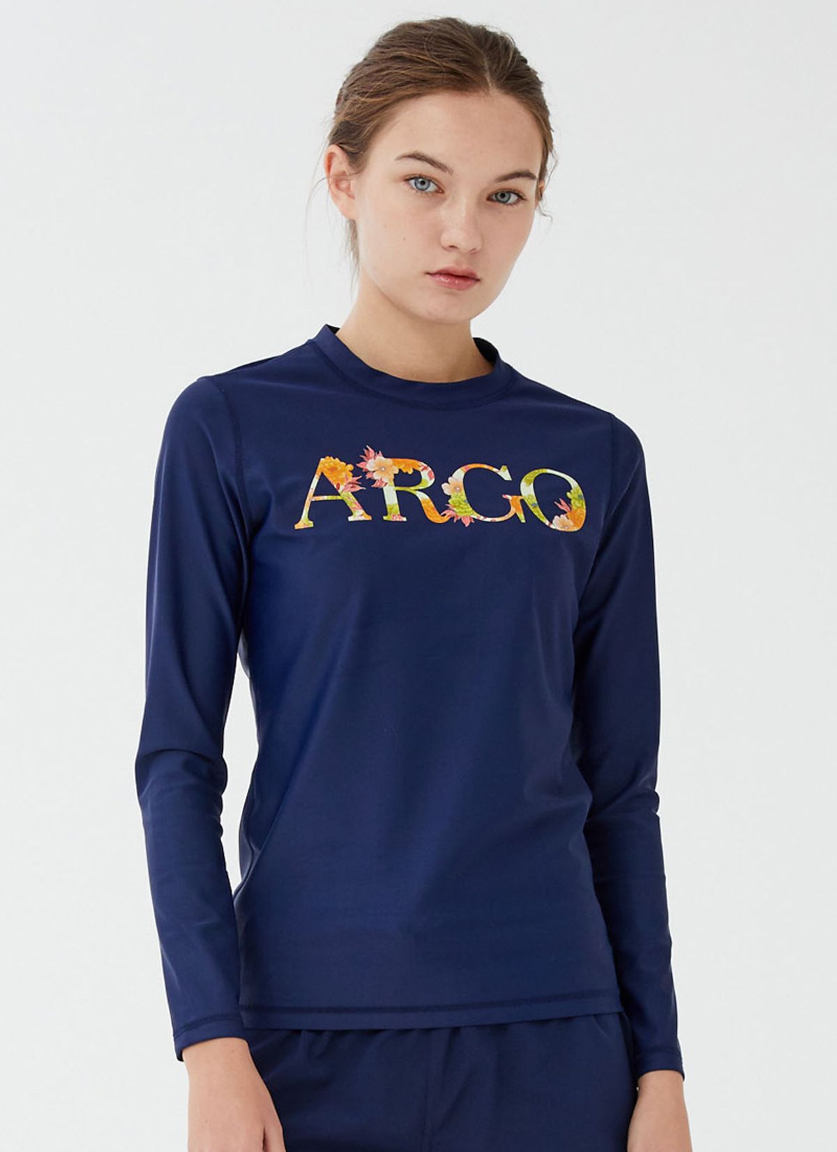 아르고(ARGO) 우먼 쿠타 릴렉스핏 래쉬가드 (네이비)