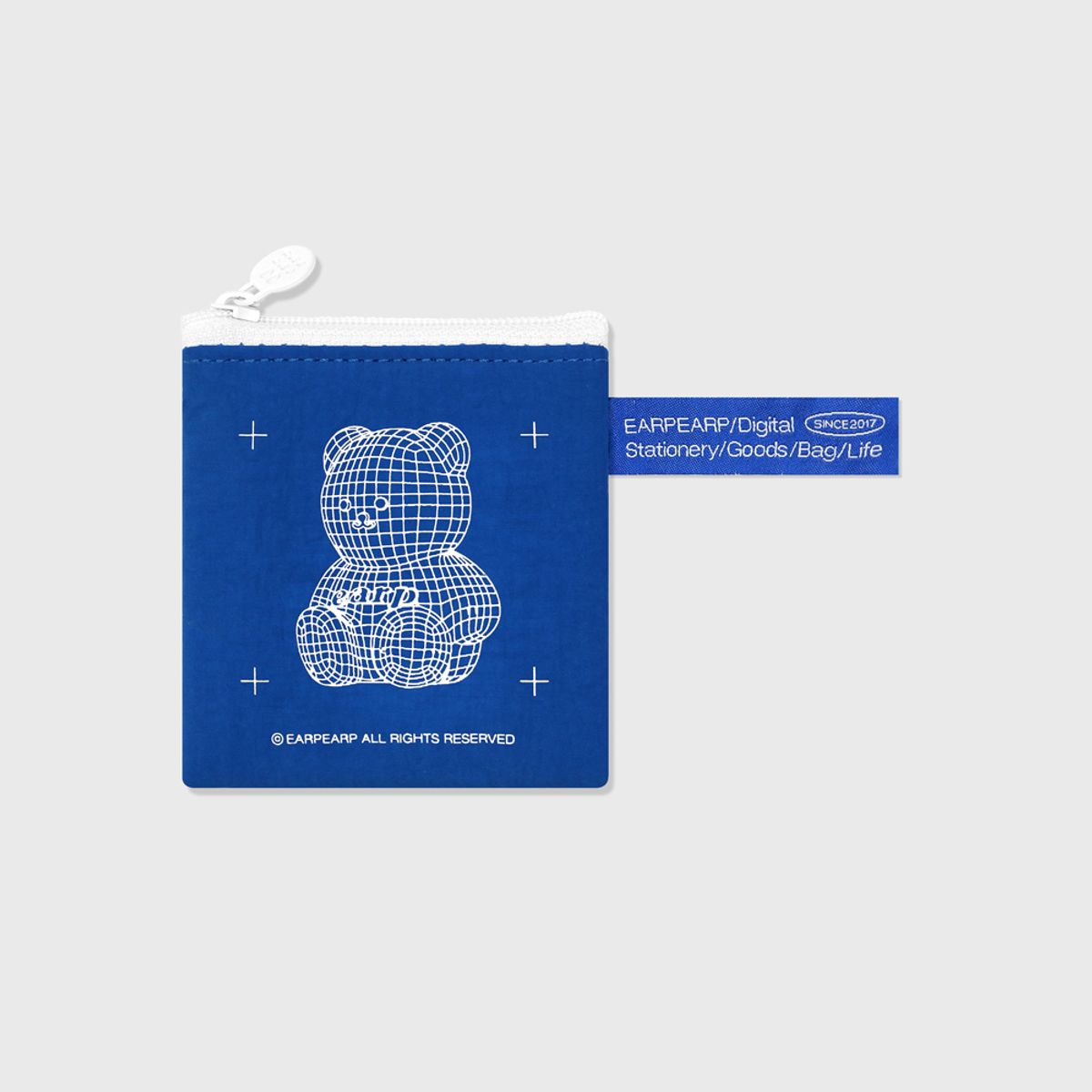 어프어프(EARPEARP) GRID COVY-BLUE(에어팟-파우치)