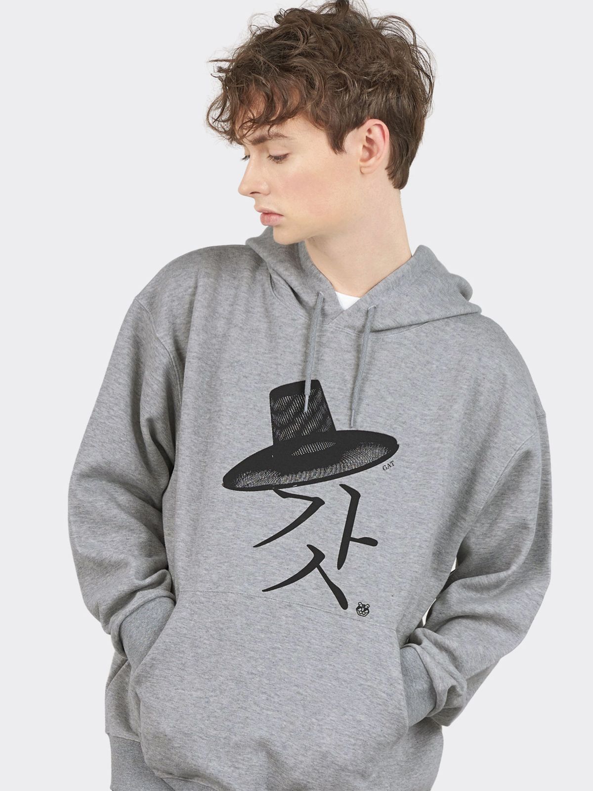 티니타이거(TEENYTIGER) Gat hoodie (Gray)