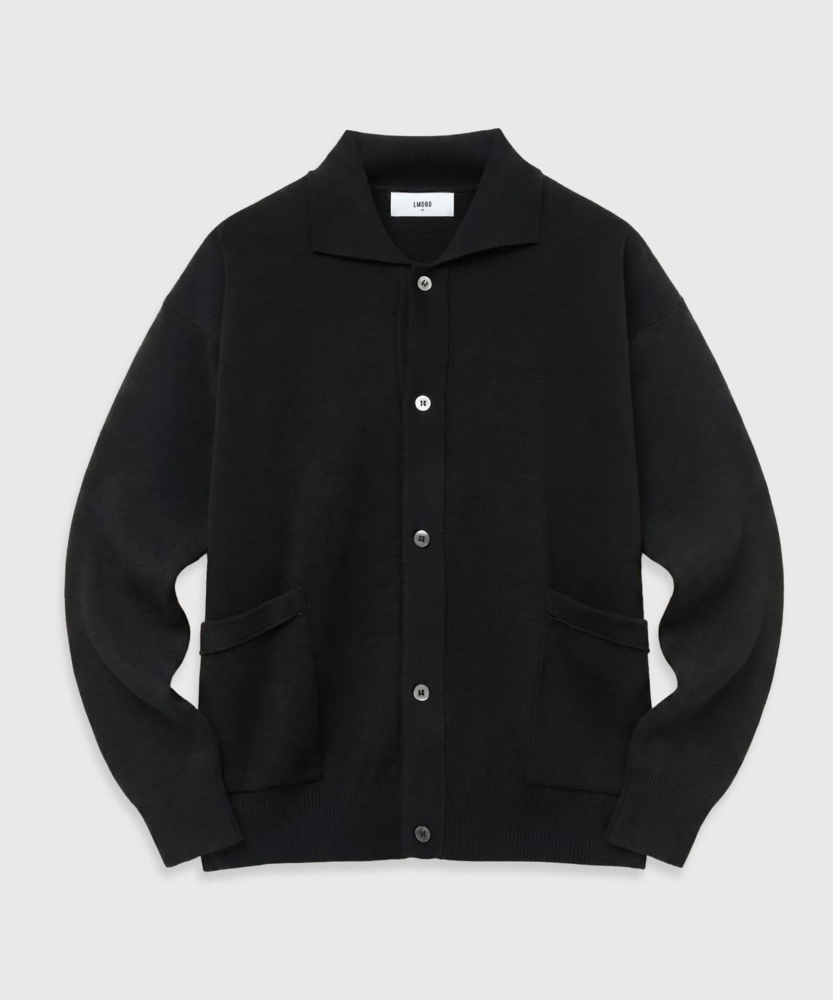 엘무드(LMOOD) 오디너리 카라 포켓 가디건 (3 COLOR)