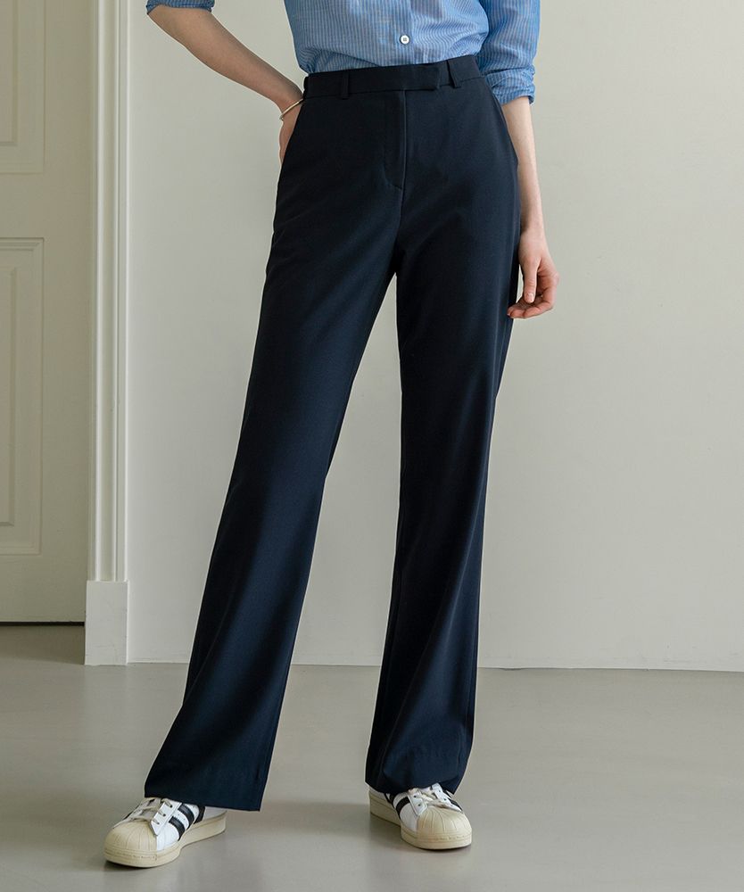 パンツ Siyazu [Exclusive]SIPT7095 Side Banding W Essential Slacks_2 MUSINSA | SIYAZU SIPT7075 Pleats Banding Pants_Black