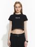 M-로고 크롭 티셔츠 [블랙]