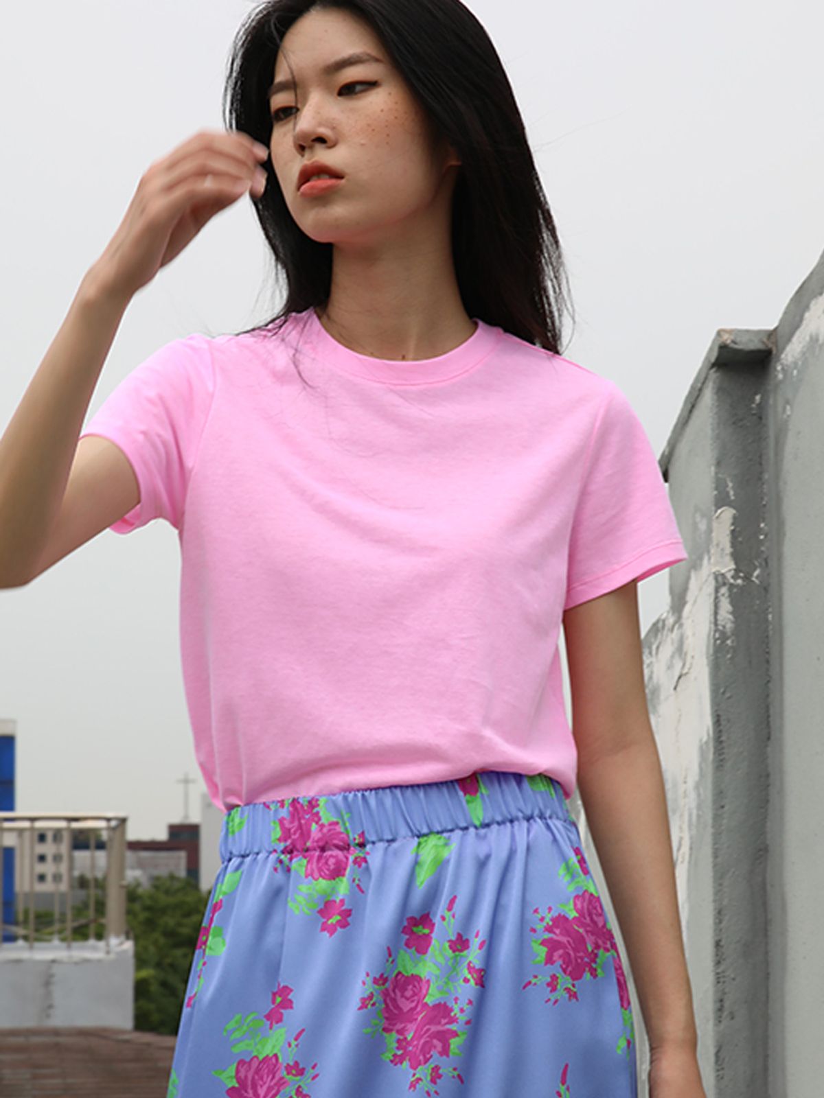 쏘리, 투 머치 러브(SORRY, TOO MUCH LOVE) So Luv Crop Tee_Pink