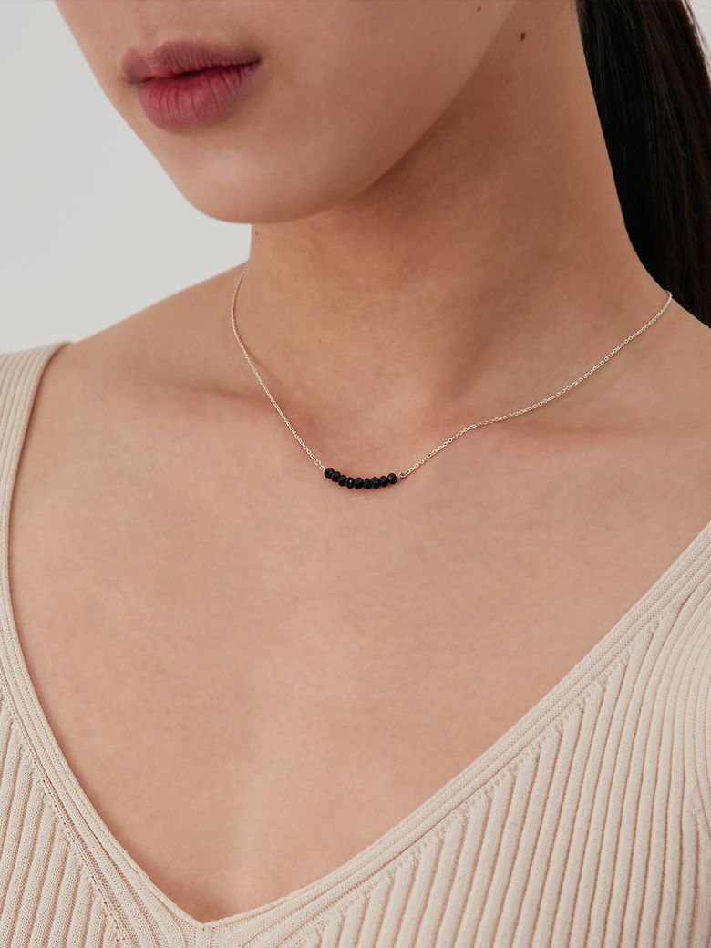 Blackberry Necklace (Black)