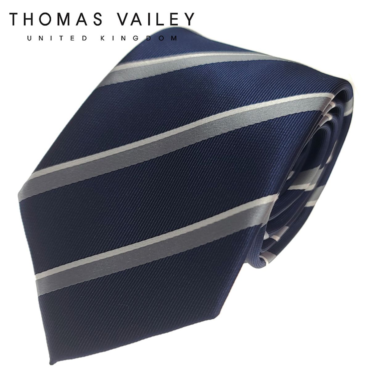 토마스 베일리(THOMAS VAILEY) 패션넥타이-로드 네이비 7.5cm
