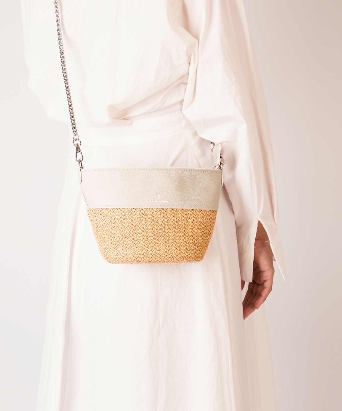 퀴리피에르마리(CURIE PIERRE MARIE) Boat Bag -  cream  보트백 크림