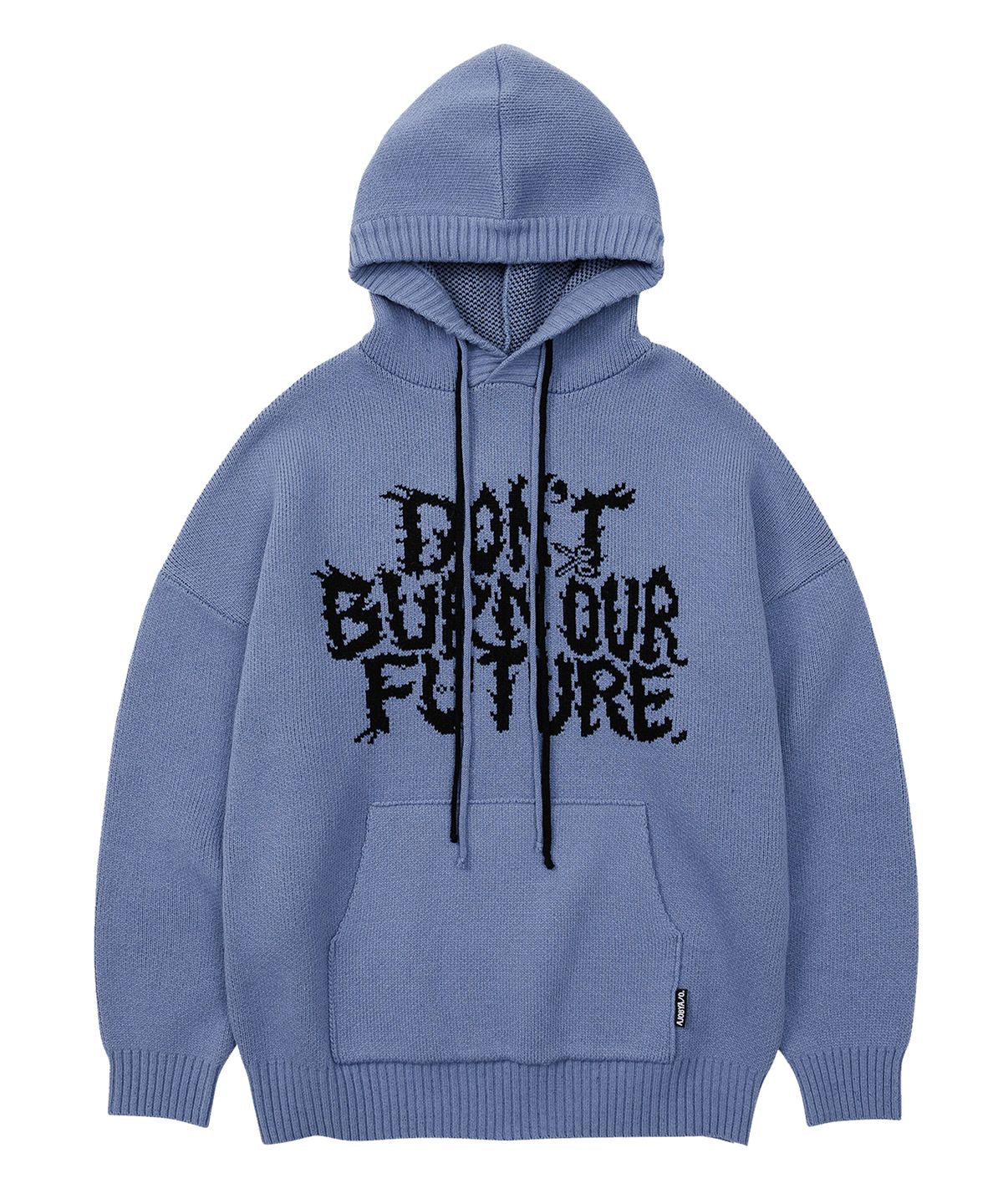 아조바이아조(AJOBYAJO) [PBA] DBOF Wool Knit Hoodie [LILAC]