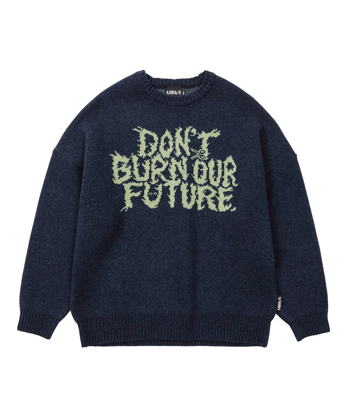 아조바이아조(AJOBYAJO) [PBA] DBOF Wool Knit Sweater [NAVY]