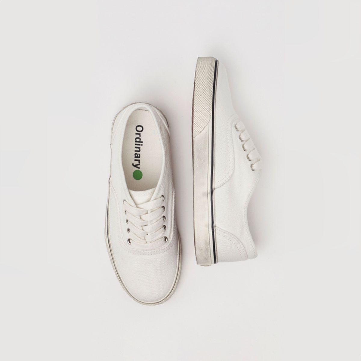 오디너리원(ORDINARYONE) ORIGINAL GROUND SNEAKERS 001 WHITE