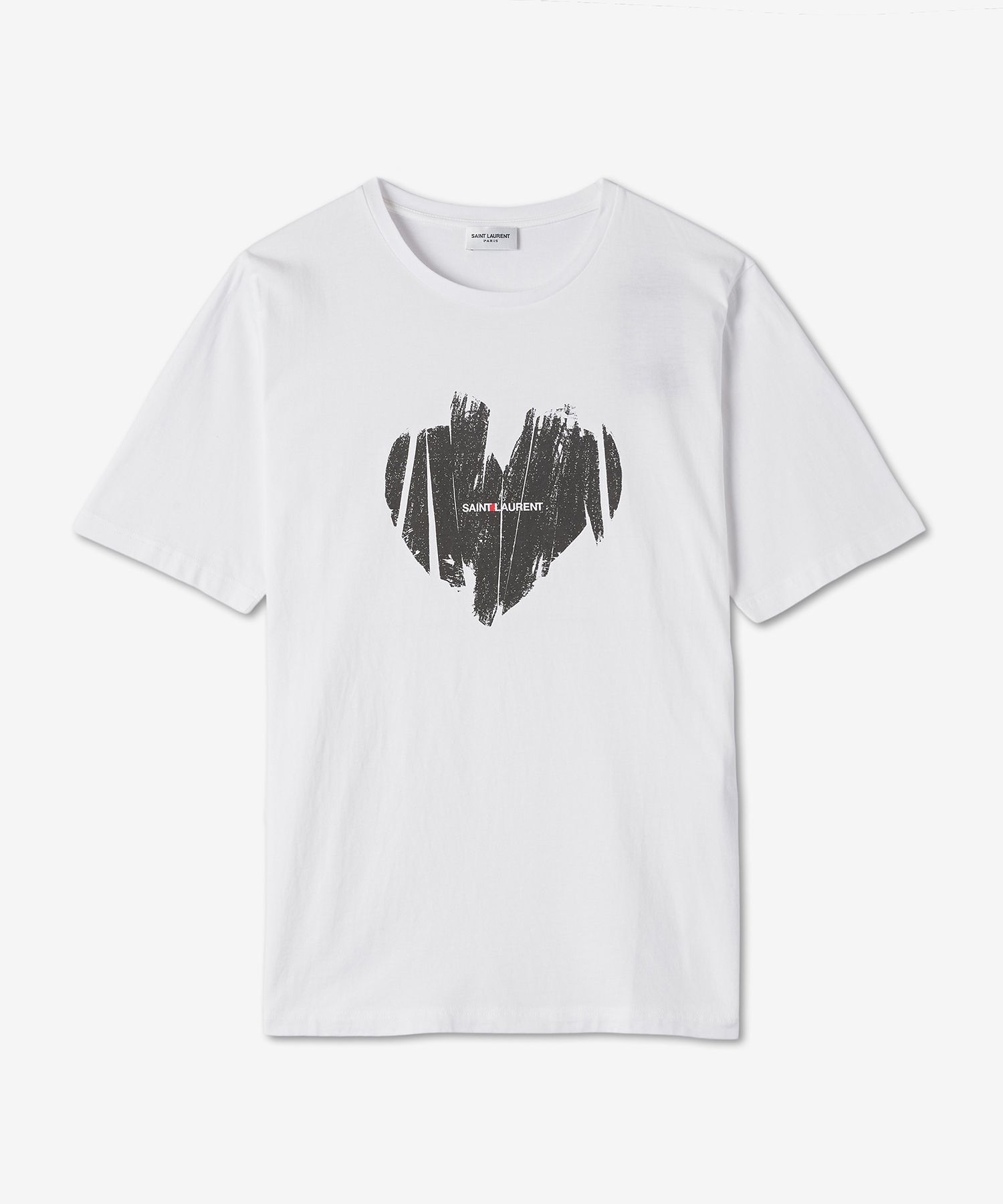 サンローラン SAINT LAURENT トップス Tシャツ ロゴ ハート