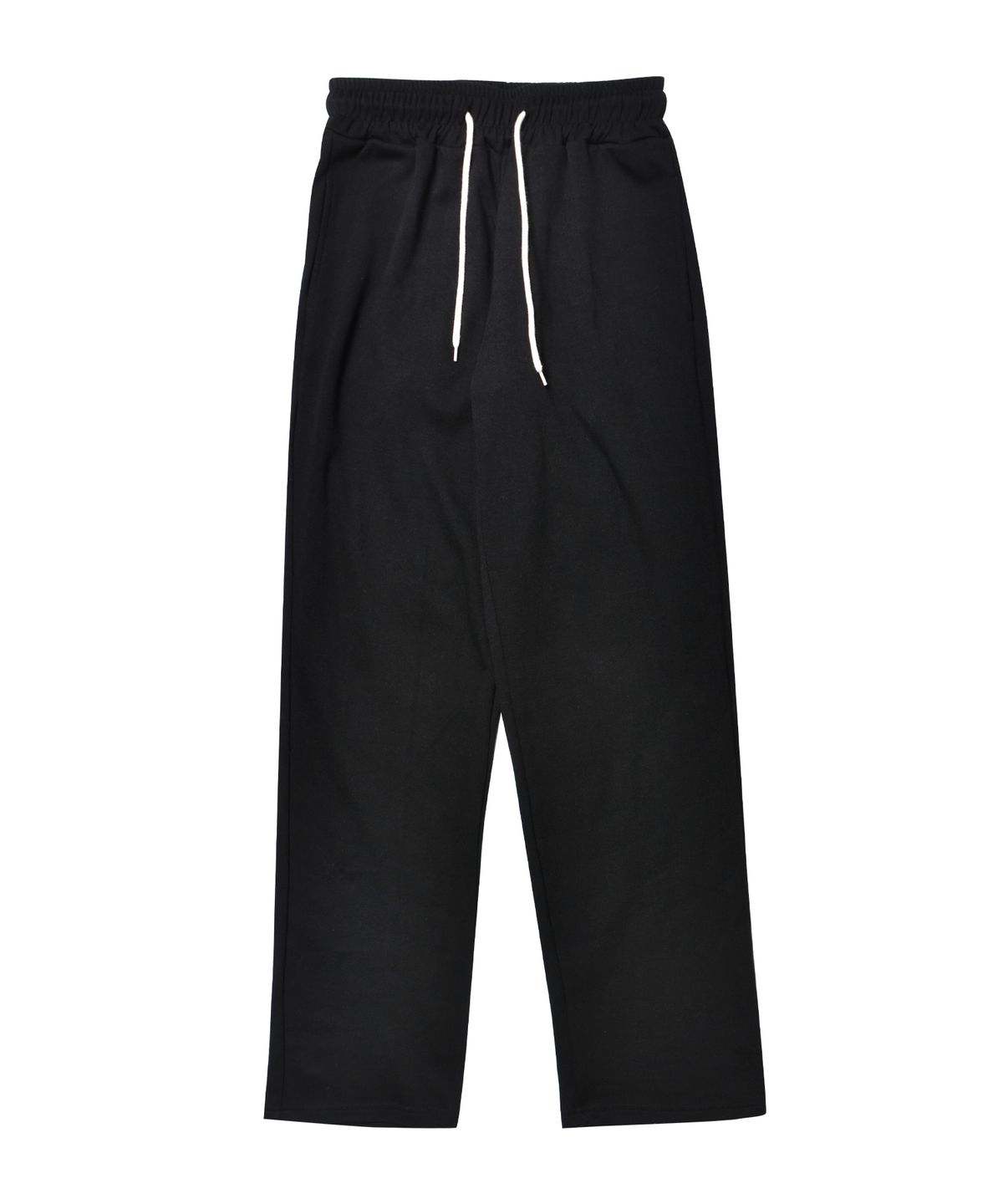유니어패럴(UNI APPAREL) 베이직 와이드 스웨트 팬츠 블랙