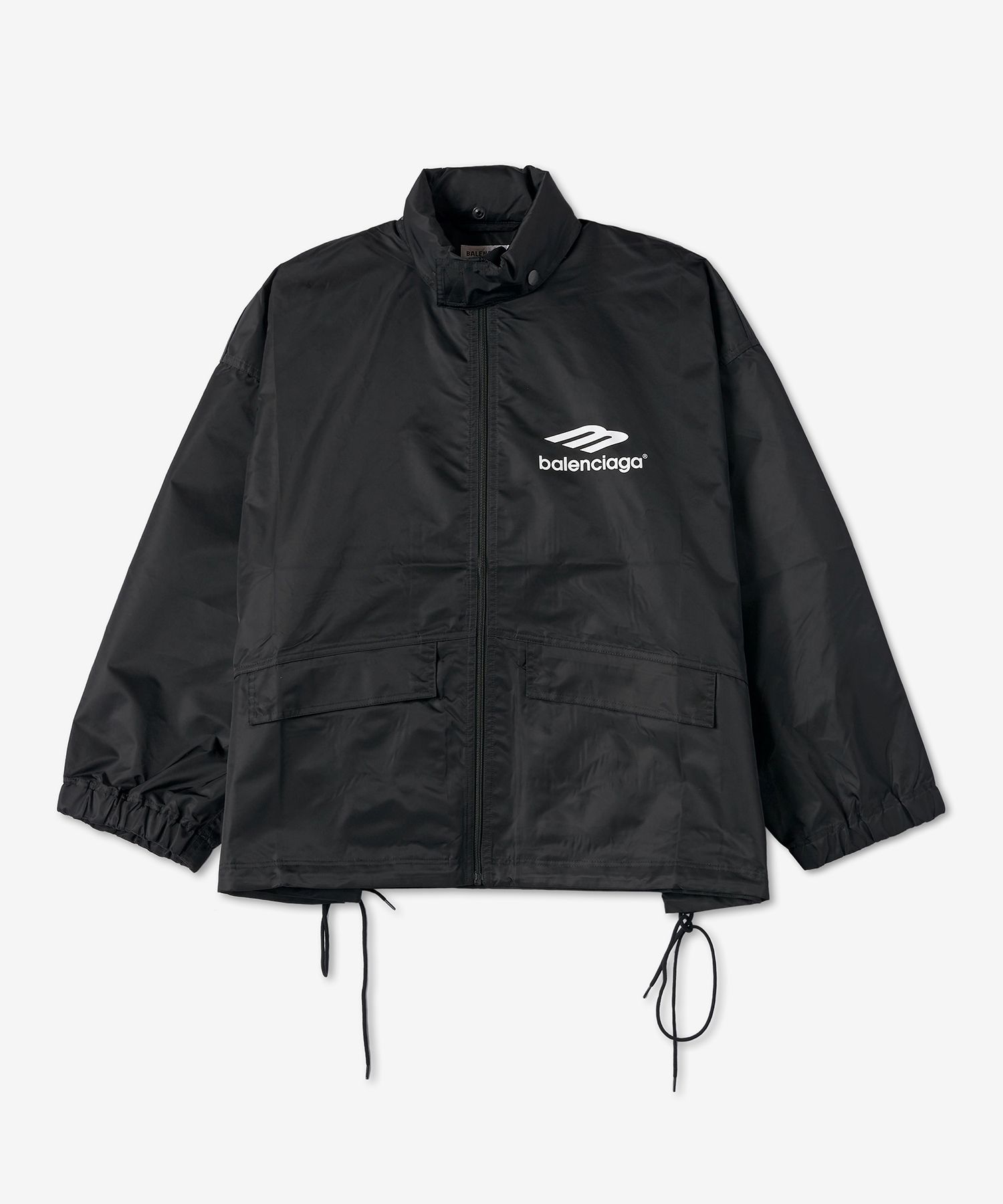 BALENCIAGA 3Bスポーツ トラックジャケット BALENCIAGA 3B SPORTS ICON TRACKSUIT JACKET オーバーサイズ スポーツ