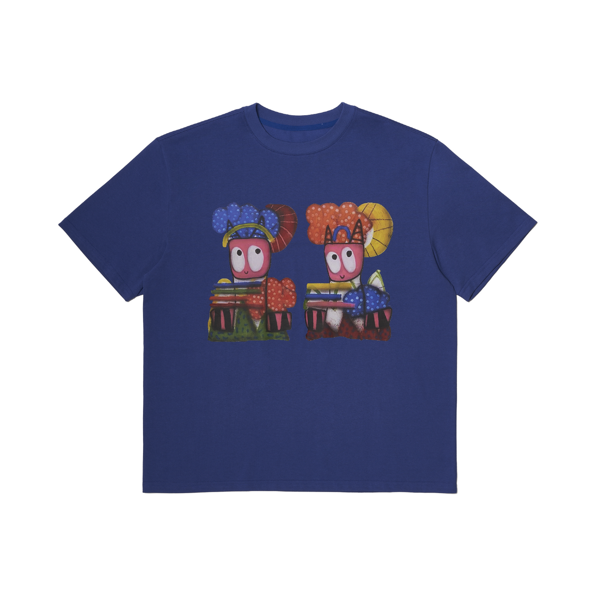 르아위(LEAWI) ROMERO-8 TSHIRT blue
