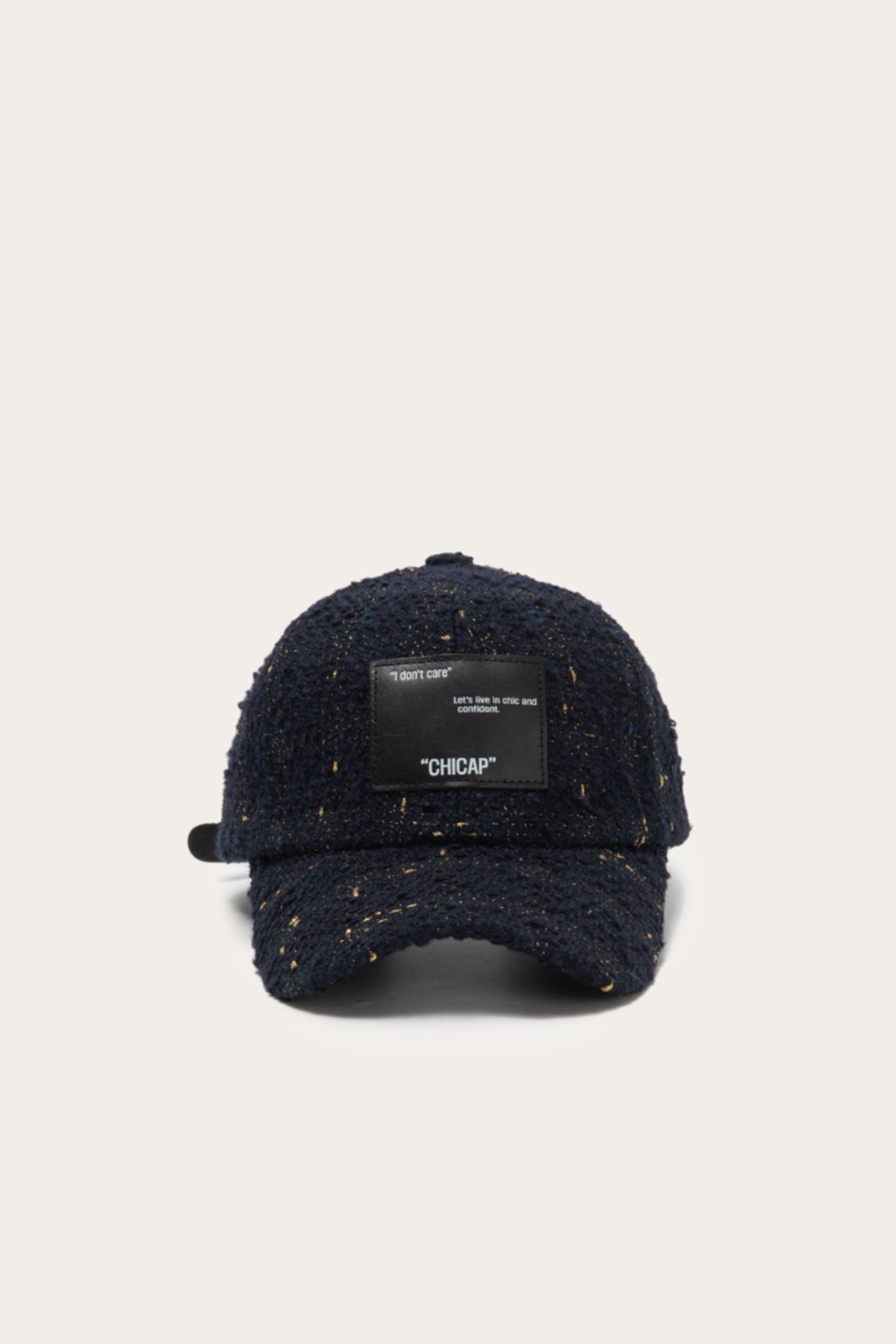 시캡(CHICAP) 디자인 트위드 캡 모자