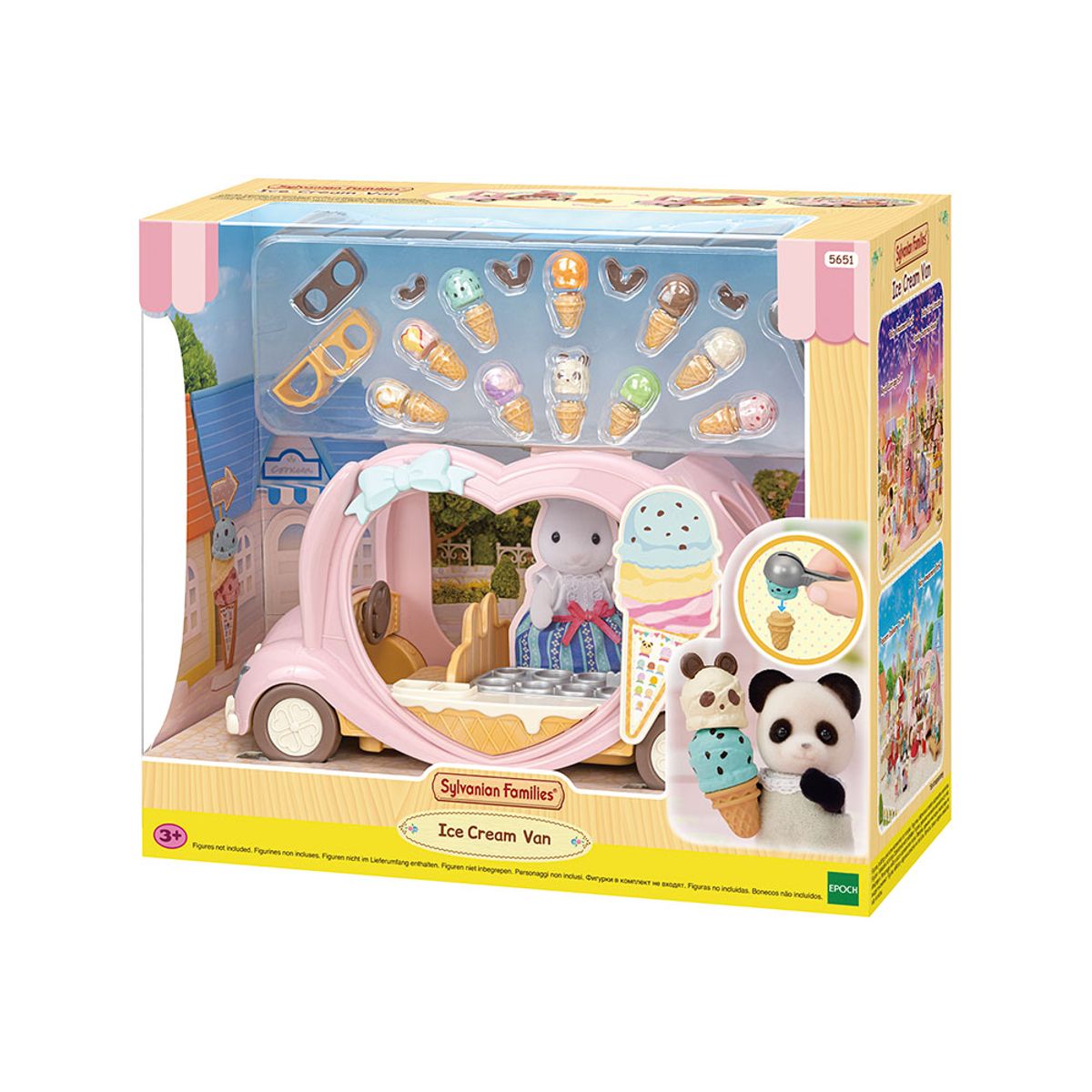 실바니안 패밀리(SYLVANIAN FAMILIES) 5651-핑크 아이스크림 벤