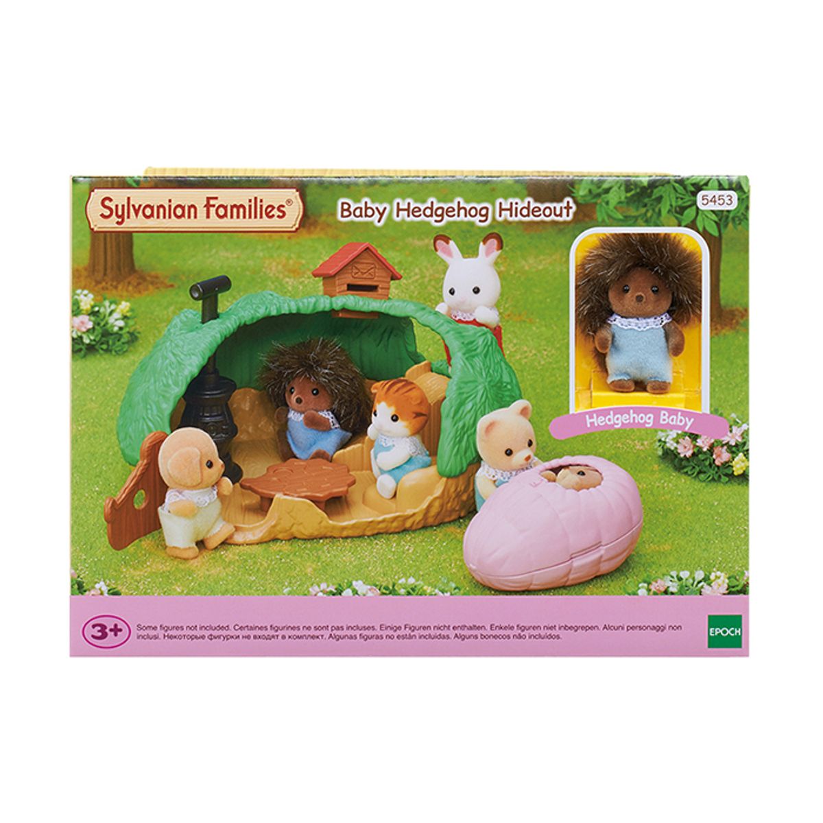 실바니안 패밀리(SYLVANIAN FAMILIES) 5453-아기 고슴도치 요람바구니 세트