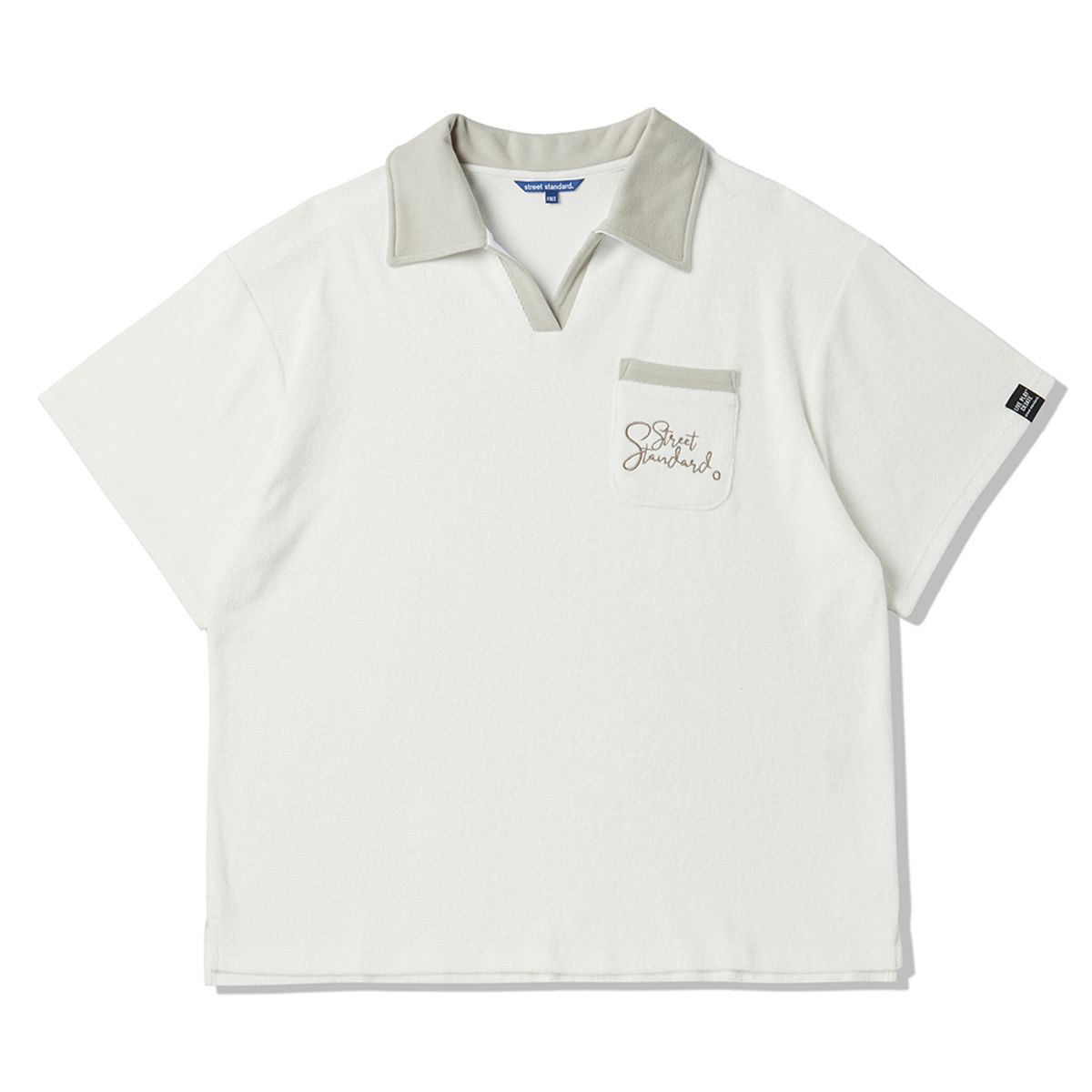 스트리트 스탠다드(STREET STANDARD) [STSD]Terry H/SLV TS(SUNCMTS023_WH)