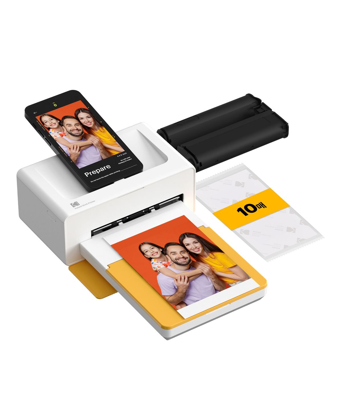 코닥 카메라(KODAK CAMERA) 도크2 도크플러스 PD460  단품 (카트리지 10매 내장)