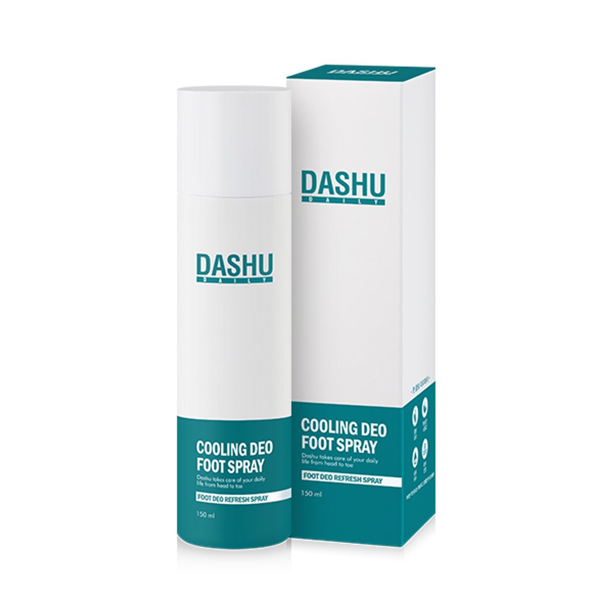 다슈(DASHU) 데일리 쿨링 데오 풋스프레이 150ml