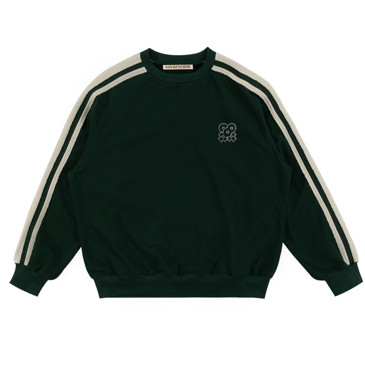 아웃 오브 트렁크(OUT OF TRUNK) Side Line Sweatshirt (Green)