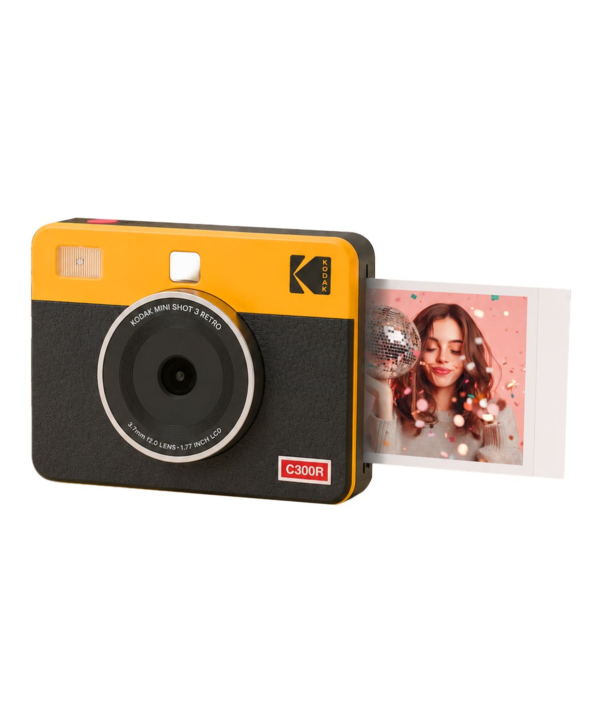 코닥 카메라(KODAK CAMERA) 미니샷3 레트로 C300R 단품 (카트리지 8매 내장)