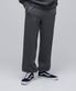 와이드 스웨트 팬츠 [차콜 그레이]