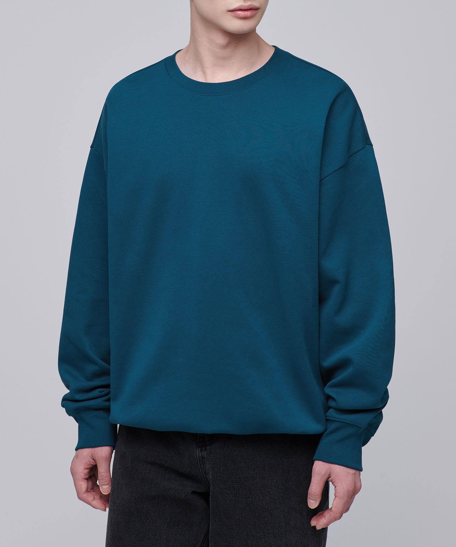 スウェット・トレーナー *MUSINSA STANDARD* Flat terry oversized sweatshirt Lemonade MUSINSA | MUSINSA STANDARD Flat Terry Oversized Sweatshirt