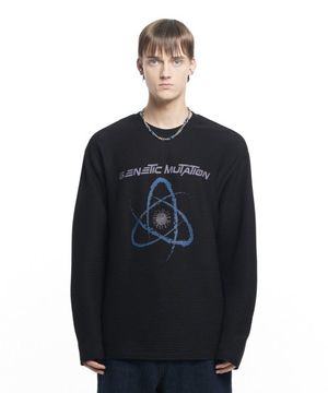 GENNETIC MUTATION WAFFLE T BLACK