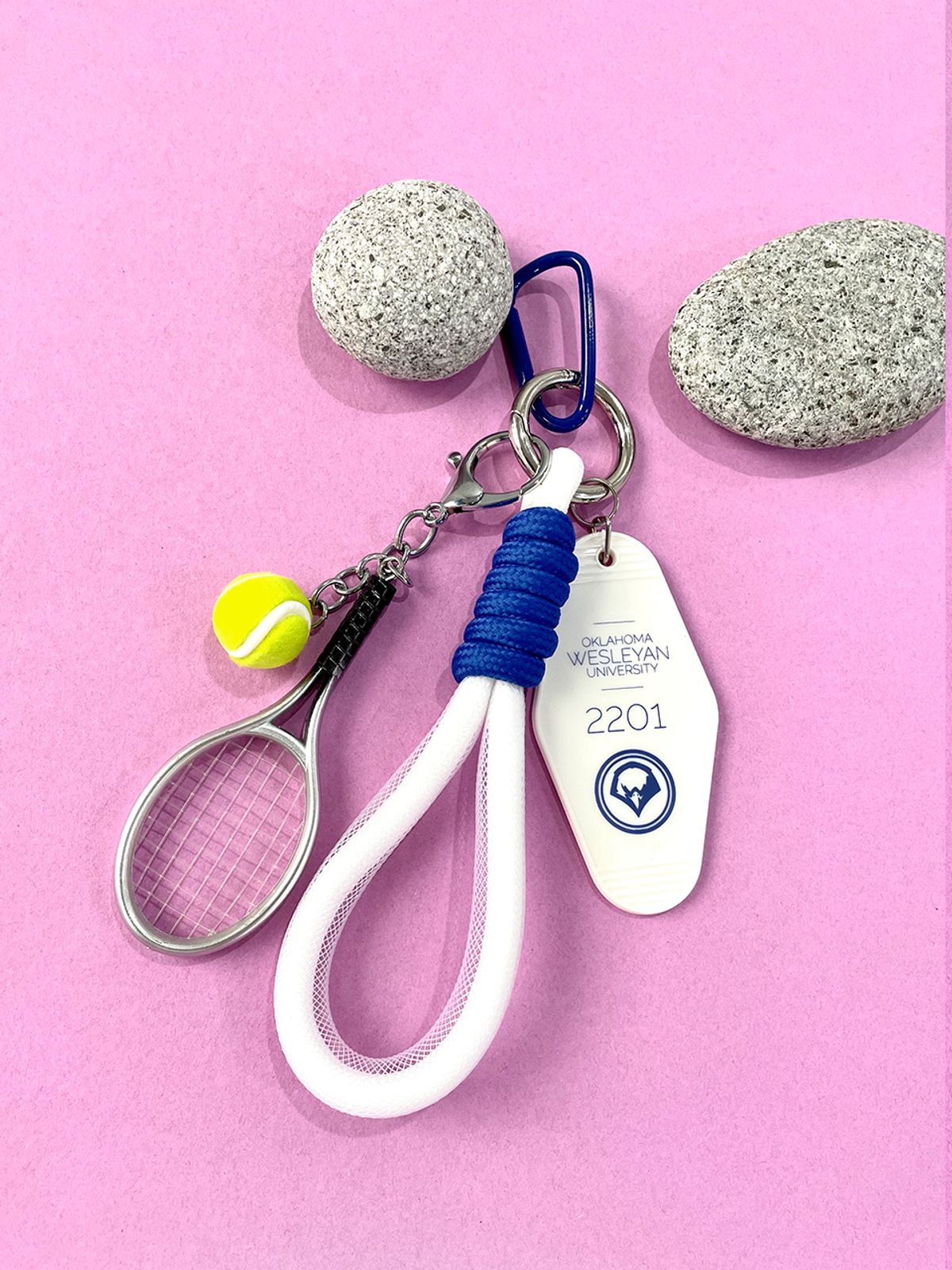 삿치(SATTCHI) WH KNOT TENNIS BAG CHARM