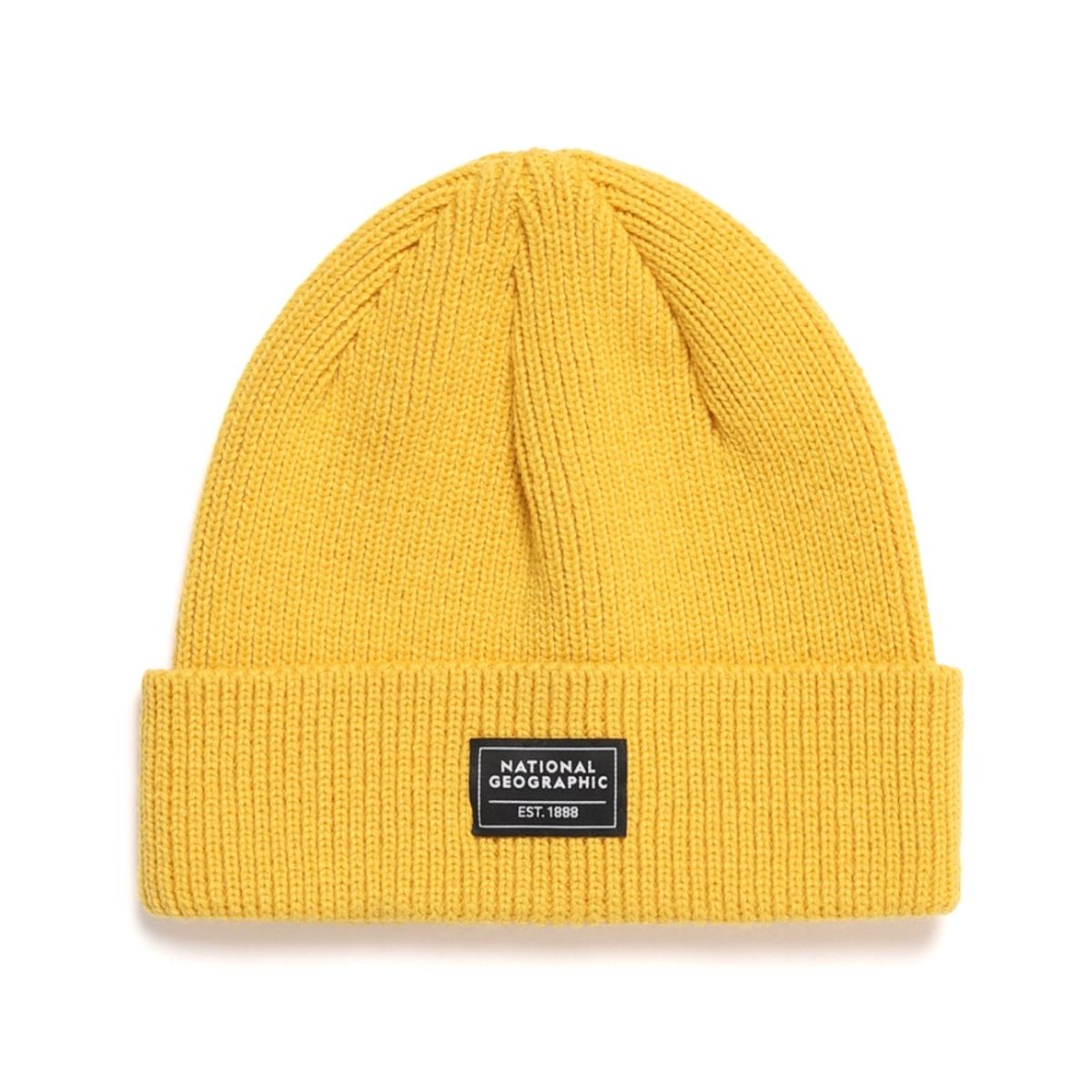 내셔널지오그래픽(NATIONALGEOGRAPHIC) N224AHA520 미들 니트 비니 MUSTARD