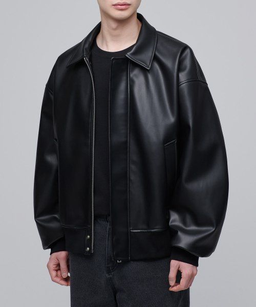 ムシンサ MUSINSA MIS PRODUCT 黒 バイカージャケット - メルカリ