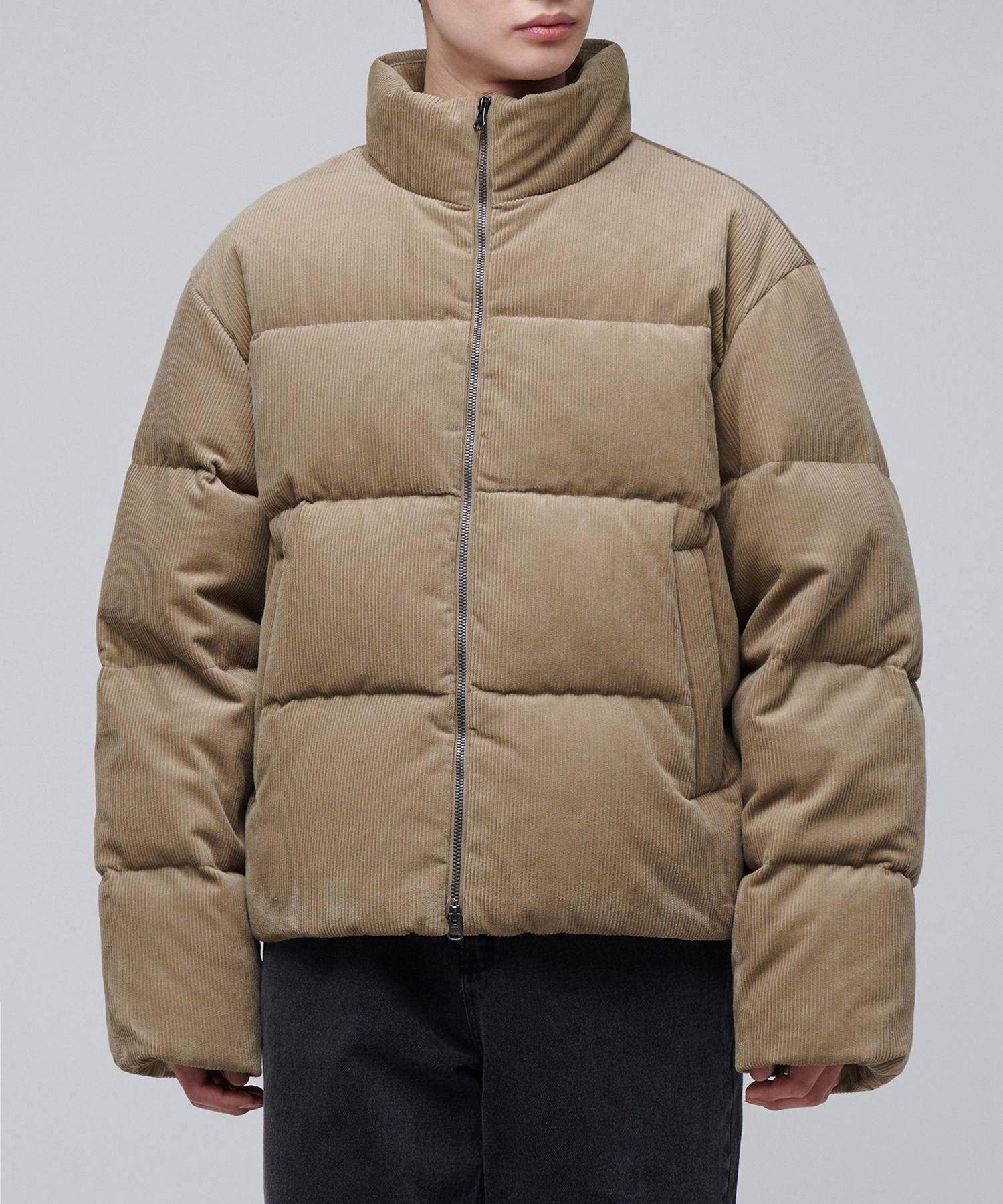 MUSINSA公式 | MUSINSA STANDARD コーデュロイダウンプファーショート