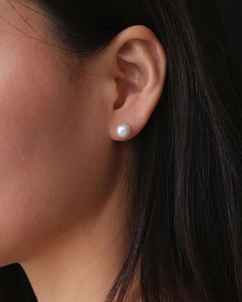 Classic Pearl Earring (8mm)