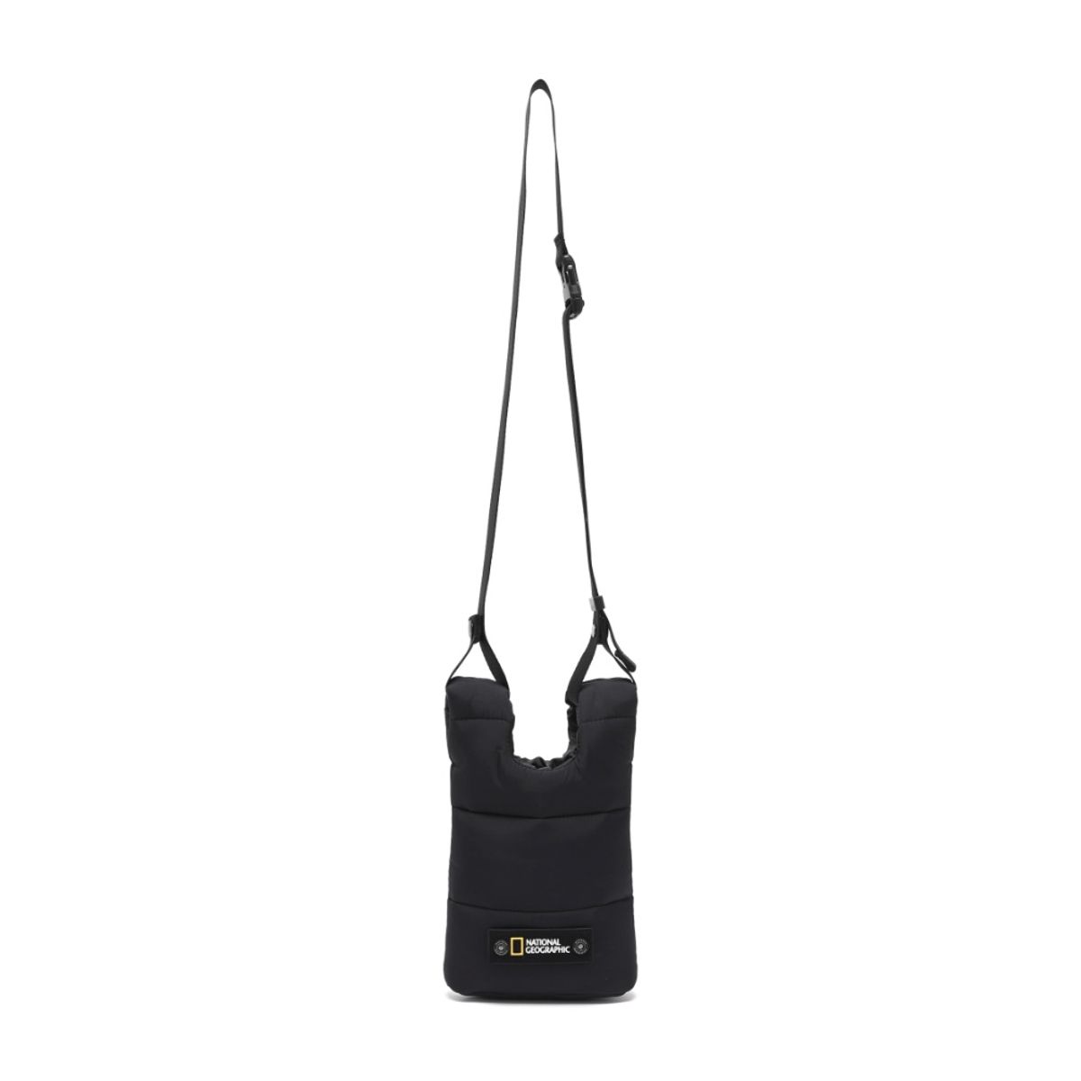 내셔널지오그래픽(NATIONALGEOGRAPHIC) N224ACR680 패딩 크로스백 BLACK