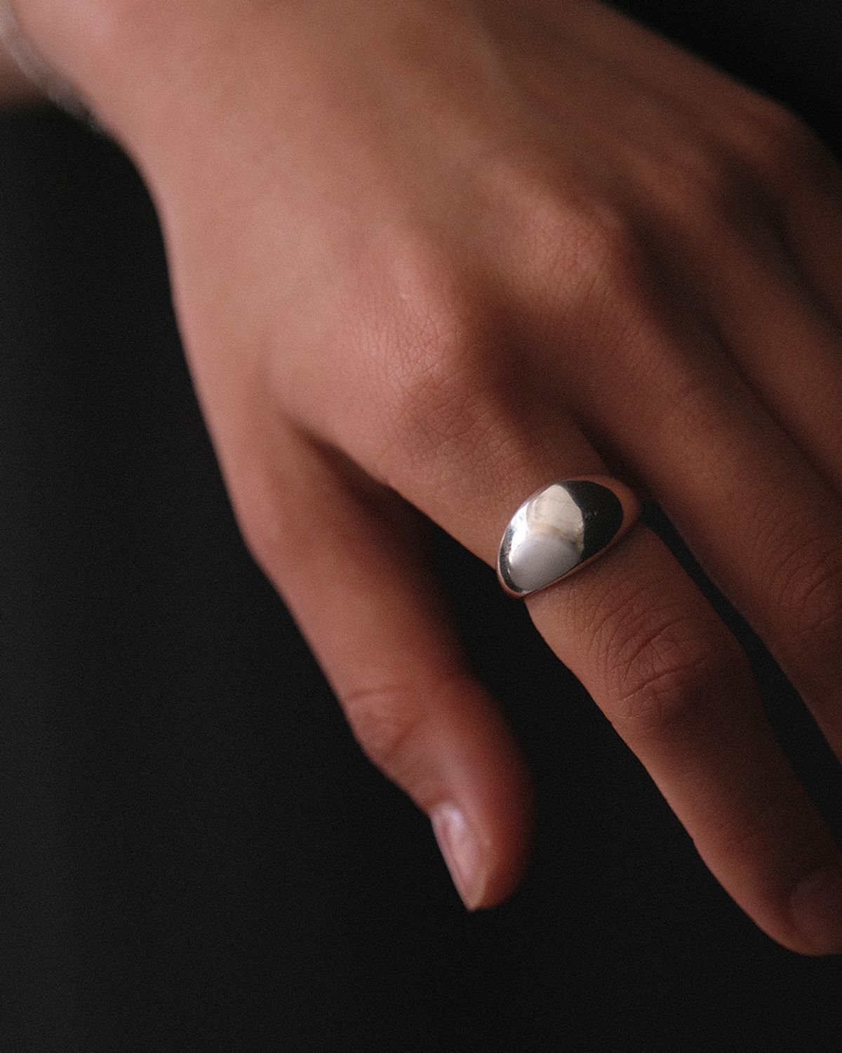 어나더레이어(ANOTHERLAYER) AL Dome Ring (silver925)