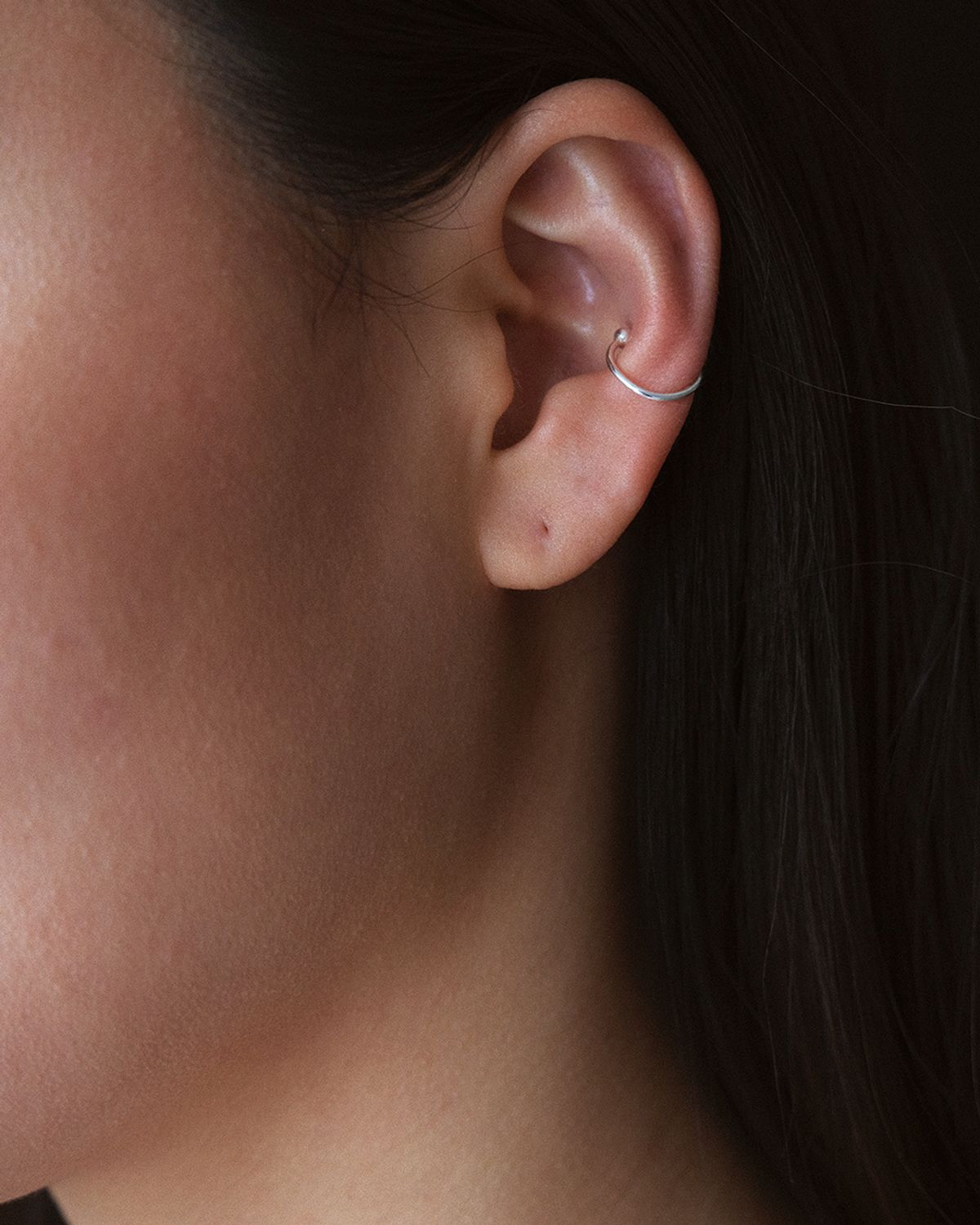 어나더레이어(ANOTHERLAYER) Thin Layer Earcuff & Nosecuff (silver925)