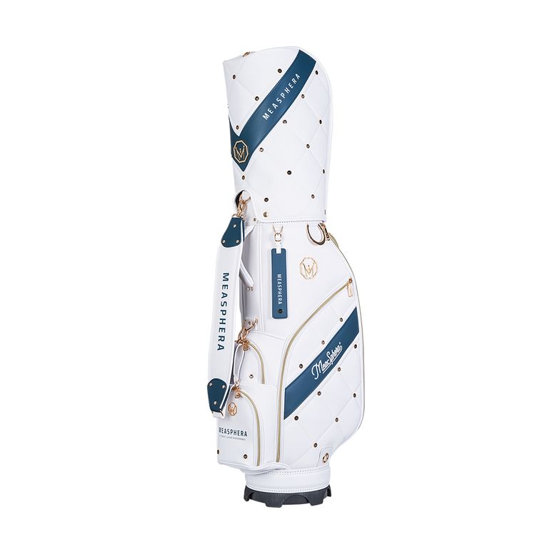 OCTAGON LUXURY CADDIE BAG WHITE