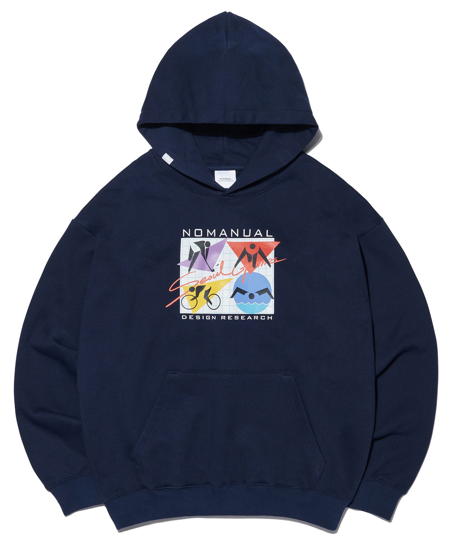 パーカー・フーディ NOMANUAL SEOUL GAMES HOODIE DARK NAVY NM23HD02M1DN MUSINSA | NOMANUAL SEOUL GAMES HOODIE - DARK NAVY