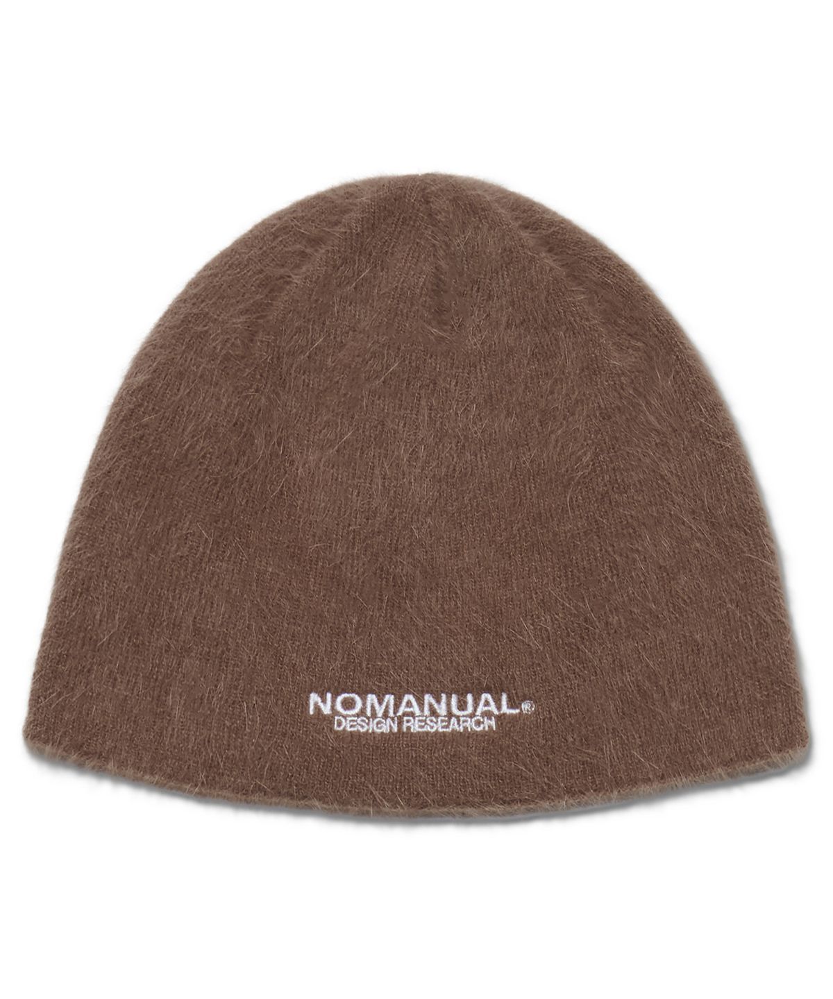 노매뉴얼(NOMANUAL) NM HAIRY BEANIE - BEIGE