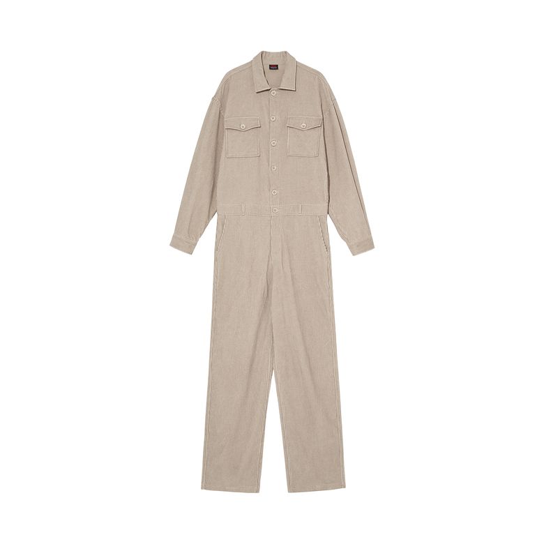 CASA CORDUROY JUMPSUIT [BEIGE]