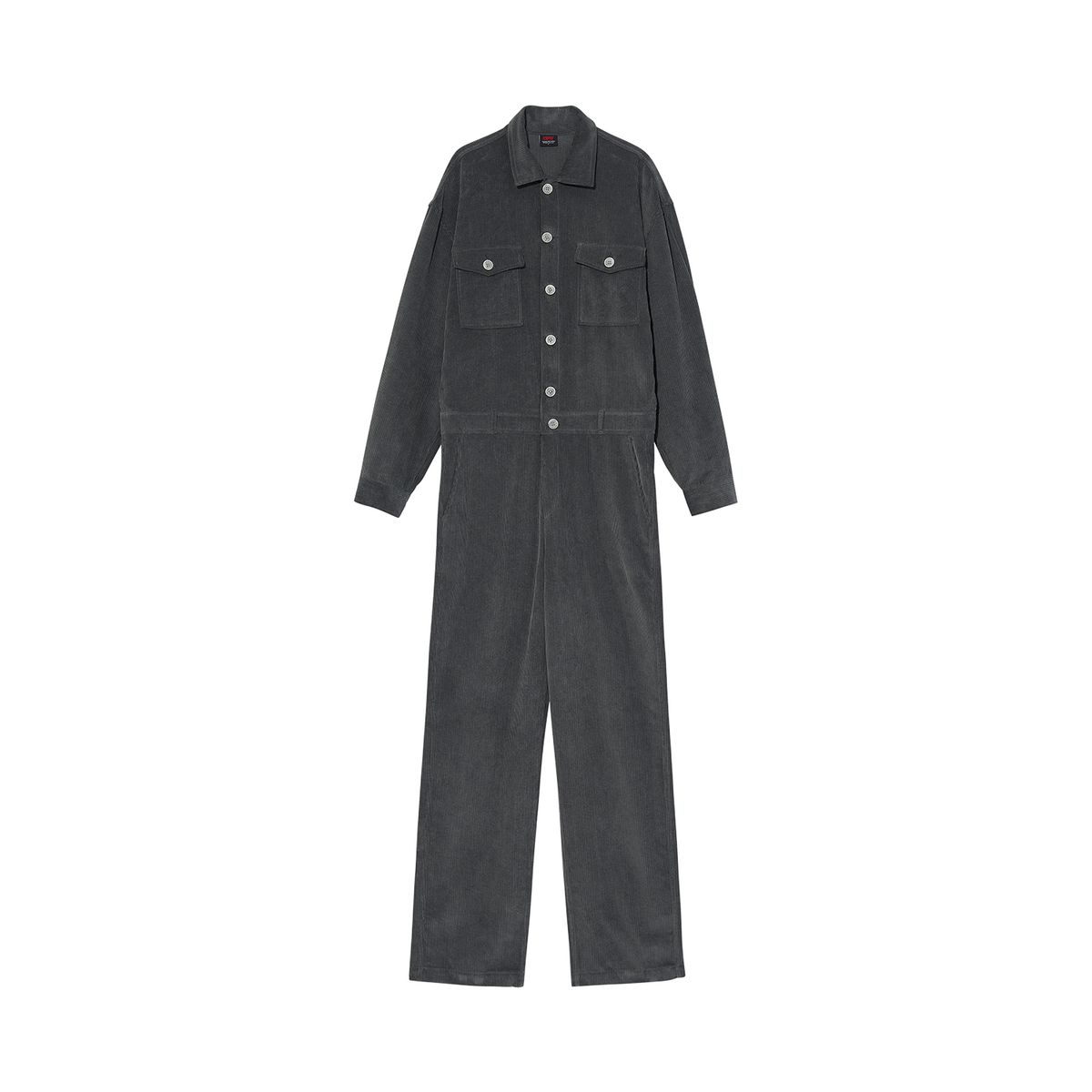 템푸스스튜디오(TEMPUS STUDIO) CASA CORDUROY JUMPSUIT [CHARCOAL]