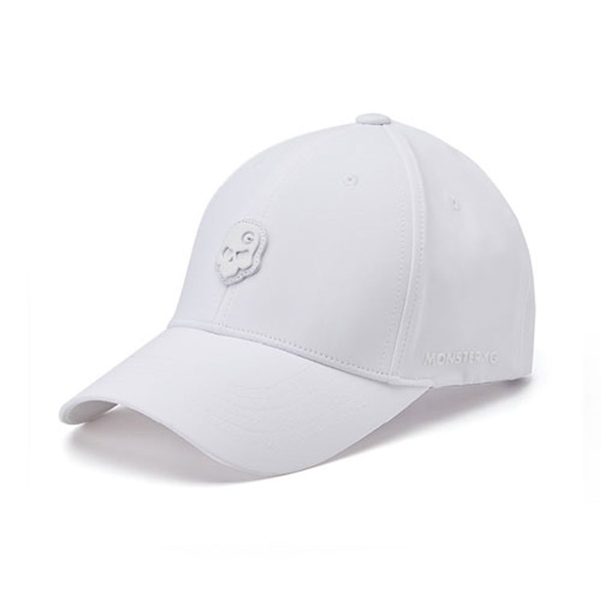몬스터지(MONSTER G) 골프 & 데일리 스포츠 볼캡 화이트 MC22BW-73