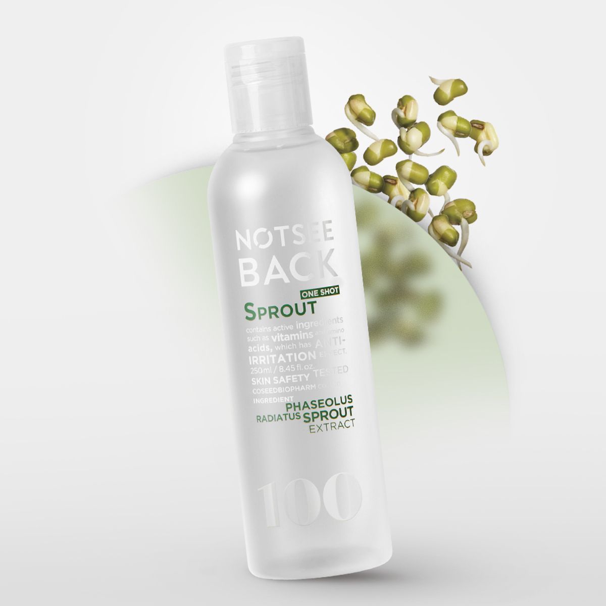 낫씨백(NOTSEEBACK) 원 샷 녹두싹 토너 250ml