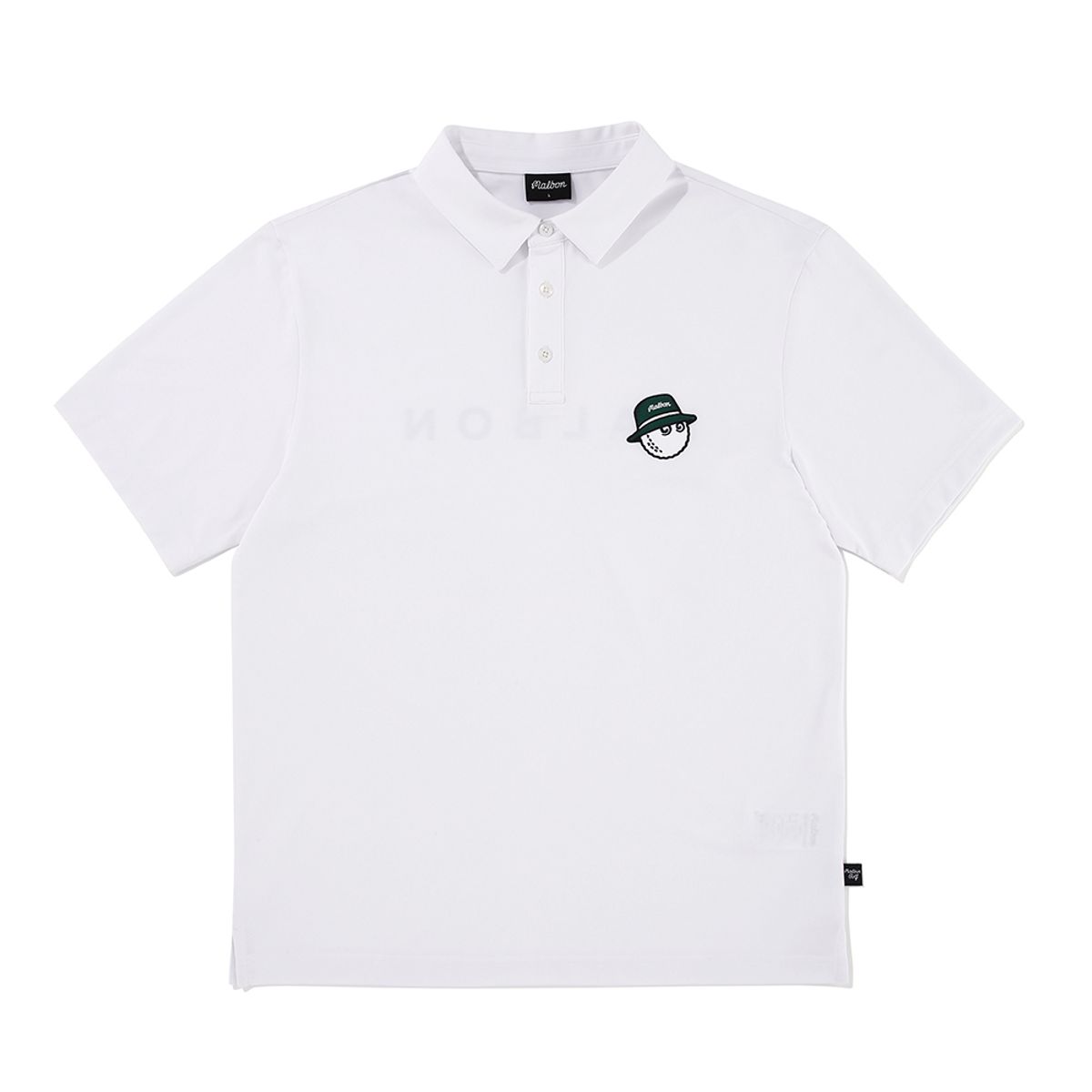 말본 골프(MALBON GOLF) 테크 버킷 폴로 티셔츠 WHITE (MAN)